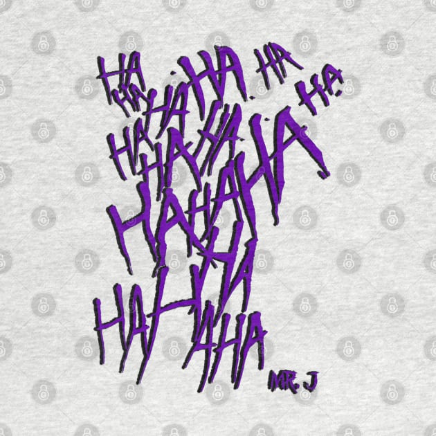 Laughter Purple Design by eXpressyUorSelf.ART